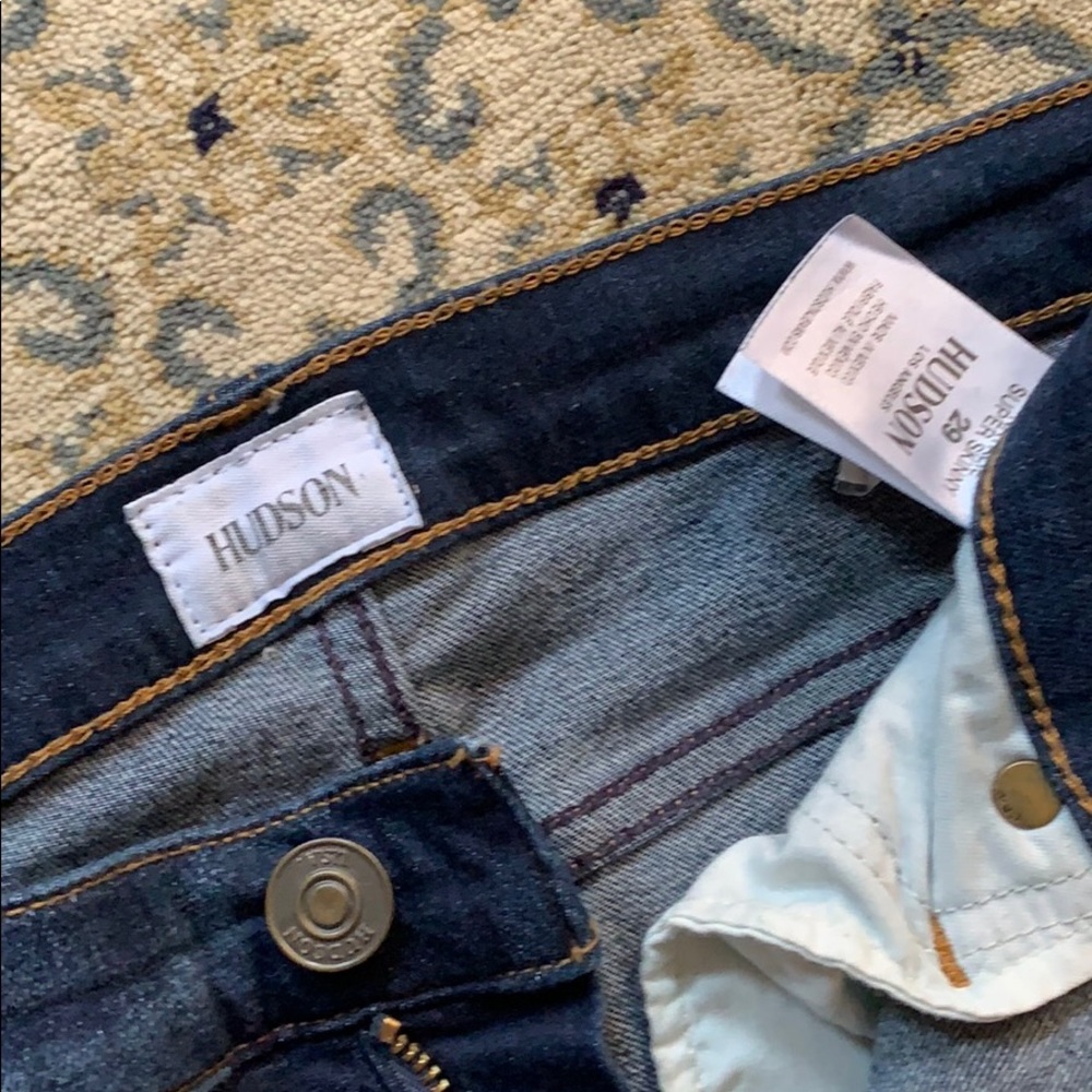 Hudson Natalie skinny jeans. Size 29
